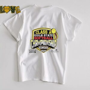 2025 NDHSAA Class A Girls State Softball Championship shirt