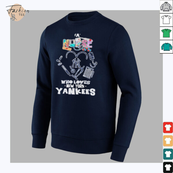 A Nurse Who Loves New York Yankees T shirts