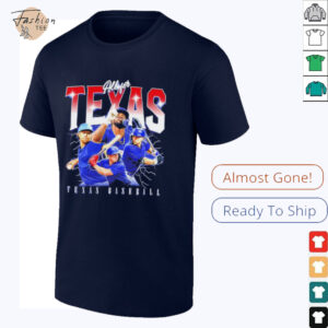 All for Texas baseball Jacob deGrom Wyatt Langford Adolis García and Corey shirt