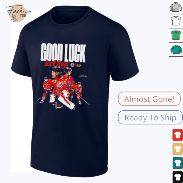 Chicago Blackhawks good luck icehogs poster shirt