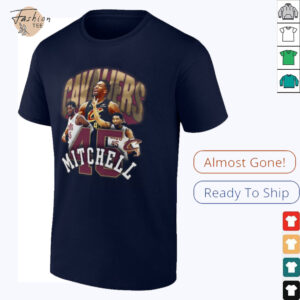 Donovan Mitchell Cleveland Cavaliers Notorious 4.0 T Shirt