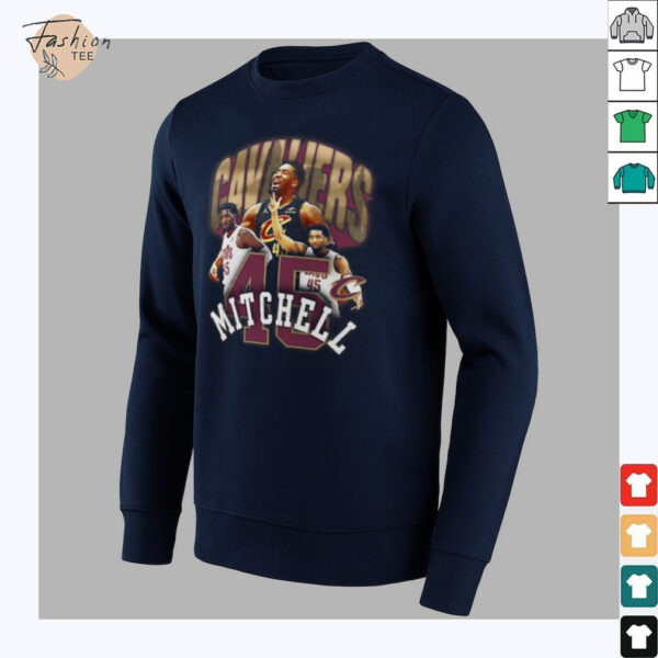 Donovan Mitchell Cleveland Cavaliers Notorious 4.0 T Shirt