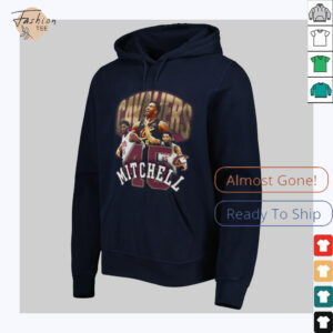 Donovan Mitchell Cleveland Cavaliers Notorious 4.0 T Shirt