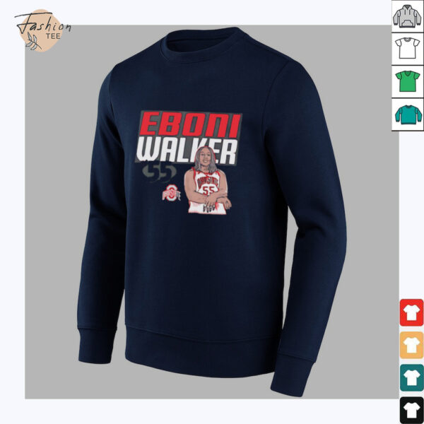 Eboni Walker Ohio State cartoon shirt