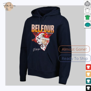 Ed Belfour Chicago Eagle Mask signature shirt