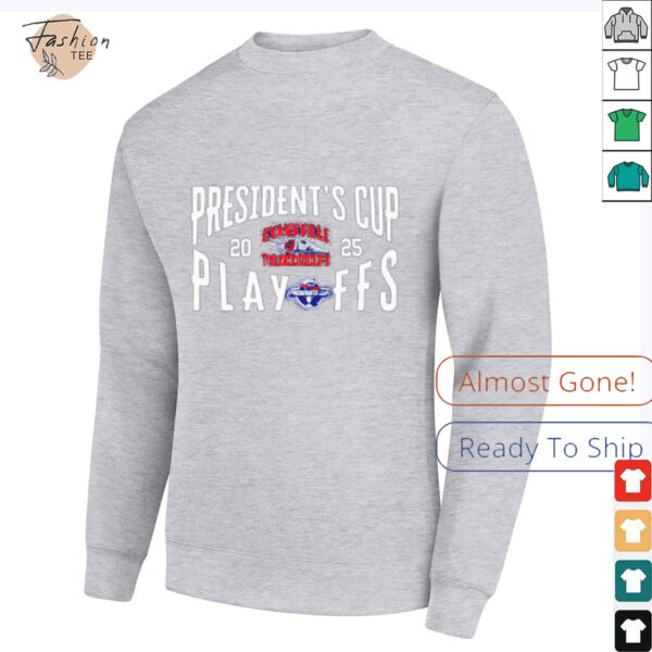 Evansville Thunderbolts President’s Cup 2025 Playoffs shirt
