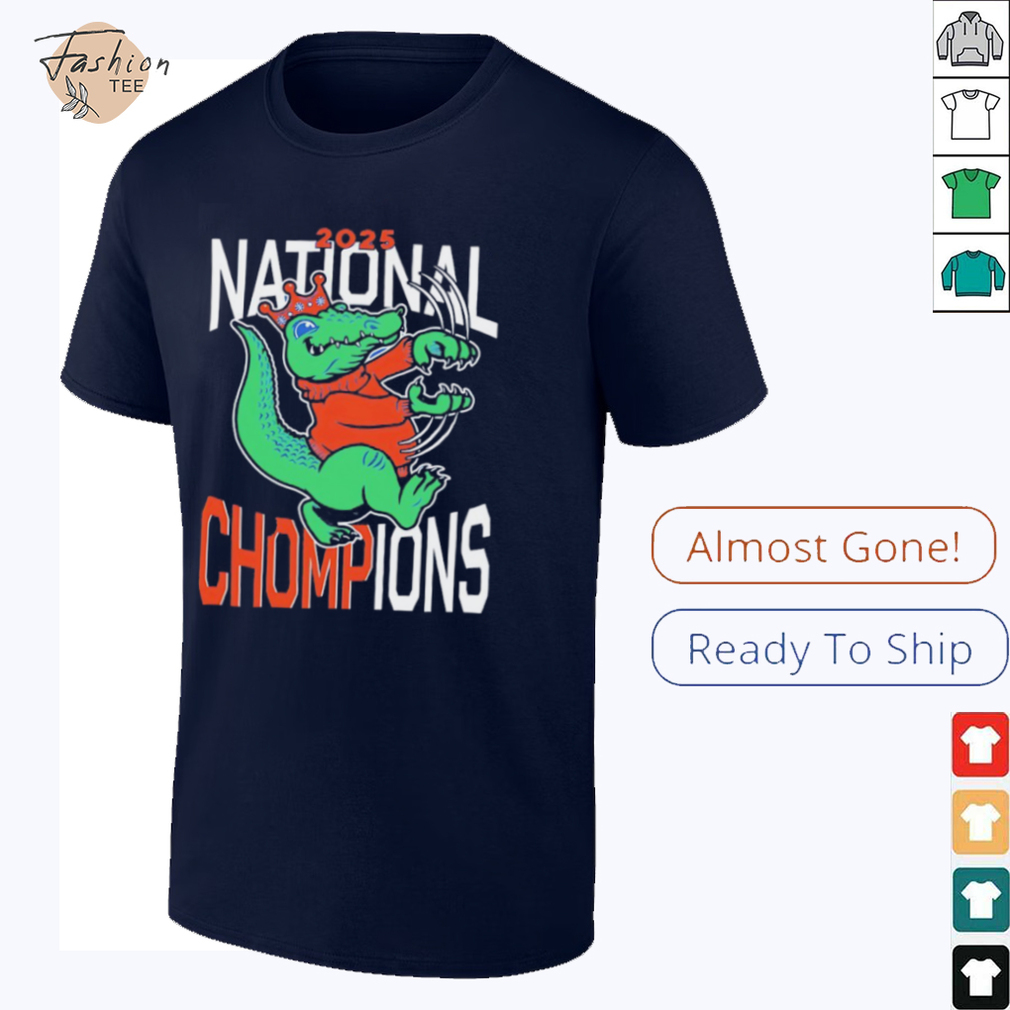 Florida Gator 2025 National Chompions King mascot shirt Florida Gator 2025 National Chompions King mascot shirt