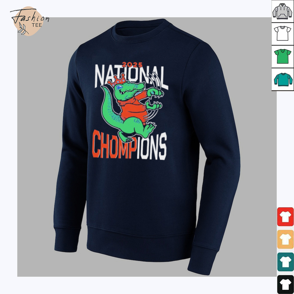 Florida Gator 2025 National Chompions King mascot shirt Florida Gator 2025 National Chompions King mascot shirt