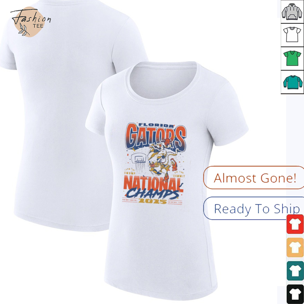 Florida Gators from the swamp to the summit National Champs 2025 shirt Florida Gators from the swamp to the summit National Champs 2025 shirt