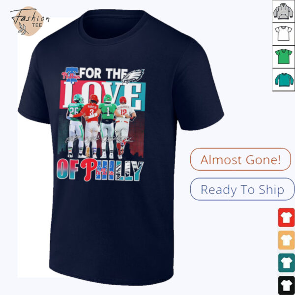 For the Love of Philly graphic shirt