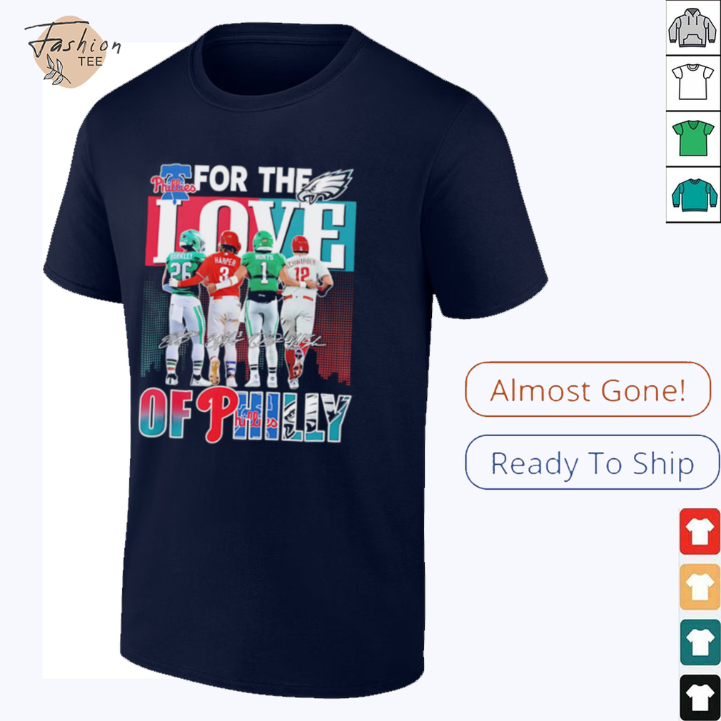 For the Love of Philly graphic shirt For the Love of Philly graphic shirt