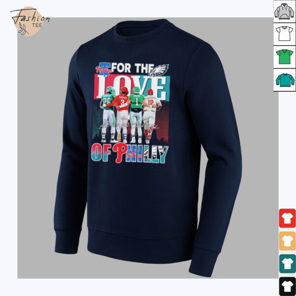 For the Love of Philly graphic shirt