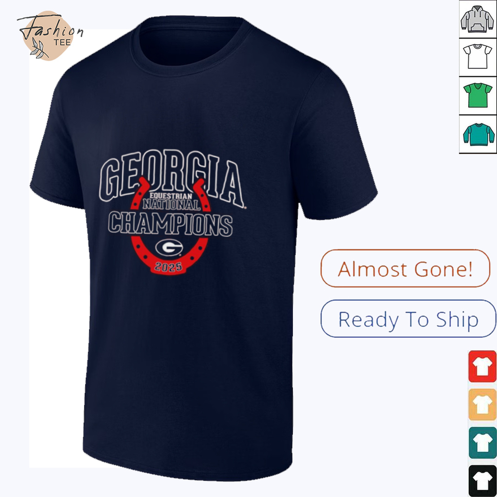 Georgia Bulldogs 2025 NCEA Equestrian National Champions shirt Georgia Bulldogs 2025 NCEA Equestrian National Champions shirt