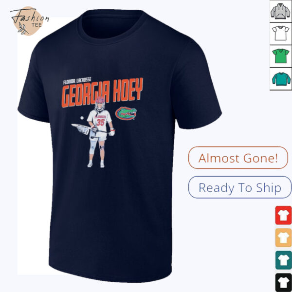 Georgia Hoey Florida lacrosse cartoon shirt