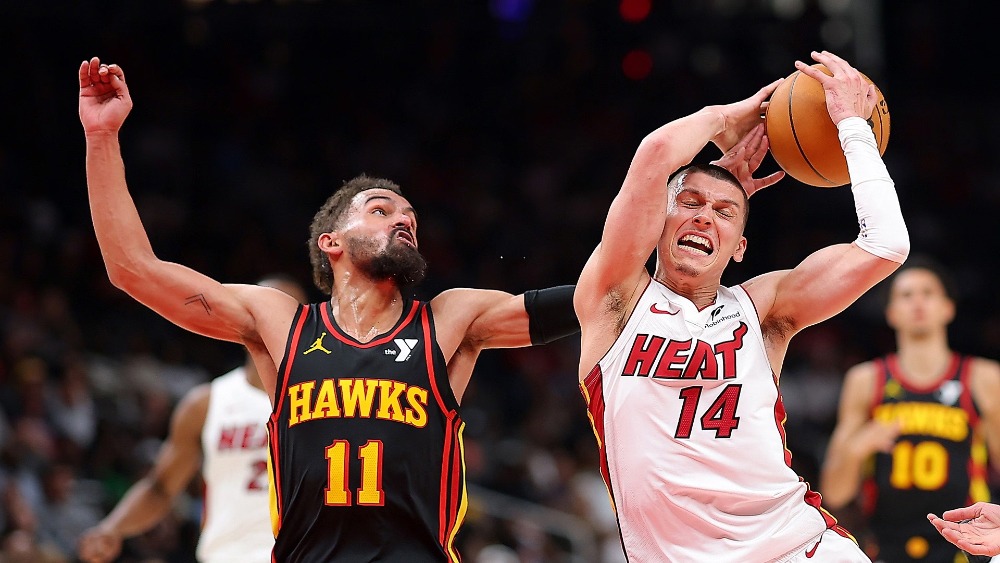 Heat Clinch Easts No. 8 Seed After Historic OT Win Over Hawks in Play In