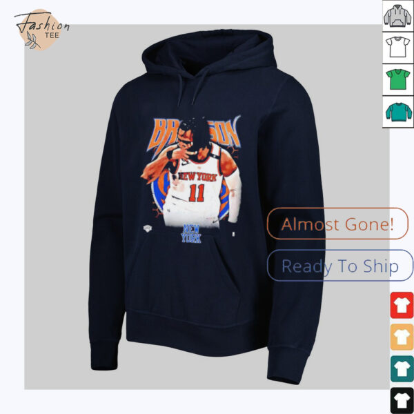 Jalen Brunson NY Knicks player collage shirt