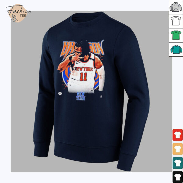 Jalen Brunson NY Knicks player collage shirt