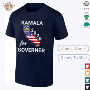 Kamala Harris for Governer 2026 state shirt