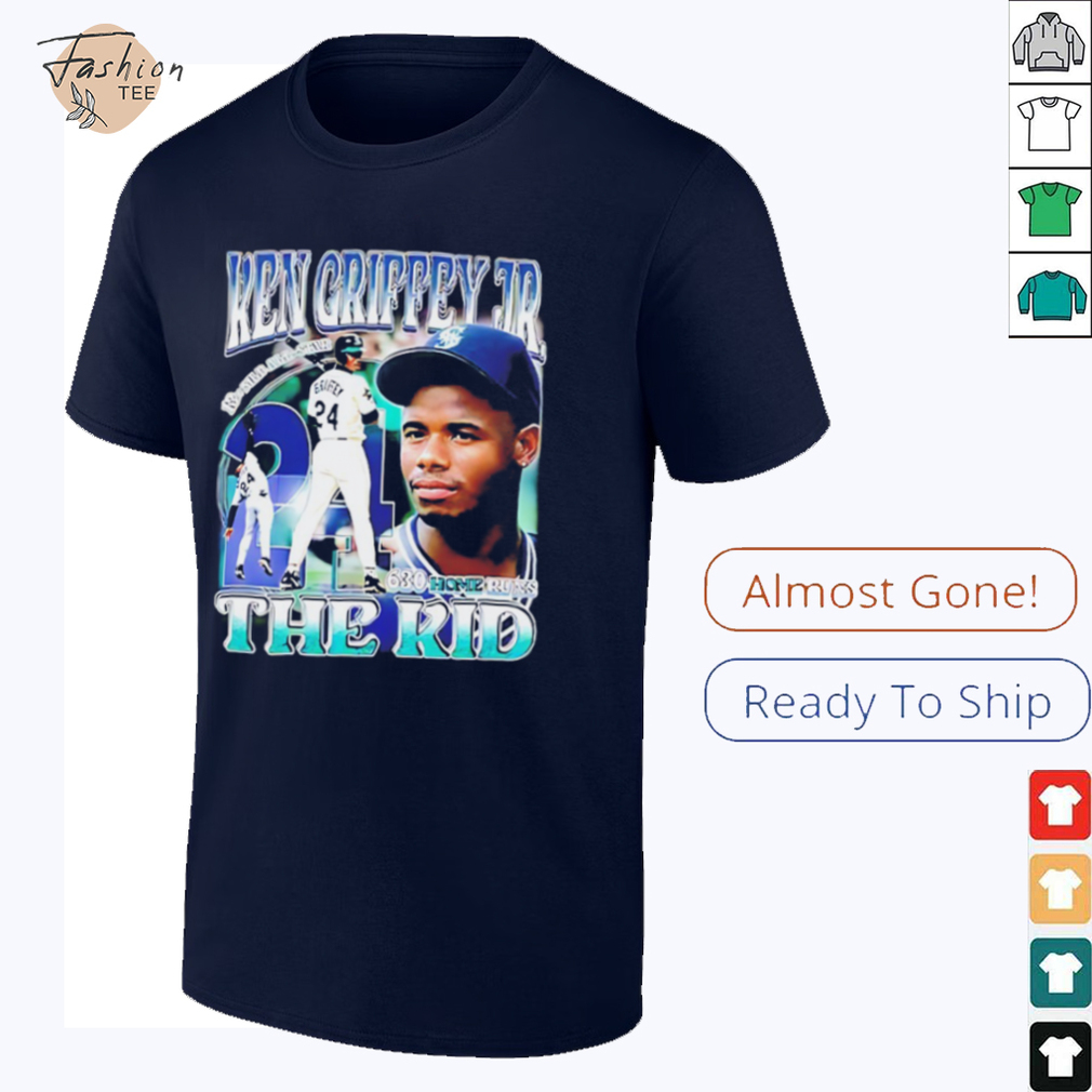 Ken Griffey Jr.The Kid Seattle Mariners shirt Ken Griffey Jr.The Kid Seattle Mariners shirt