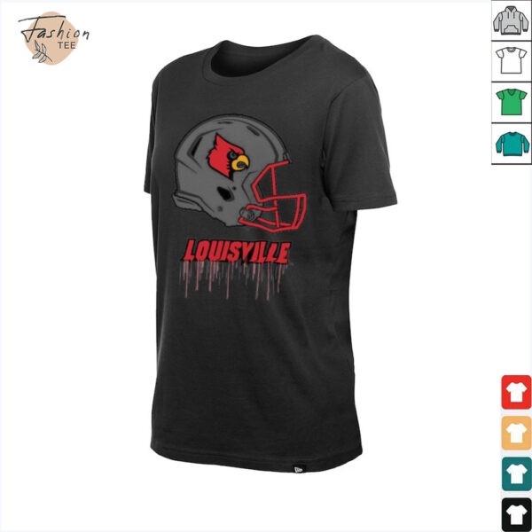 Louisville Cardinals Infant Dripping Football T Shirt