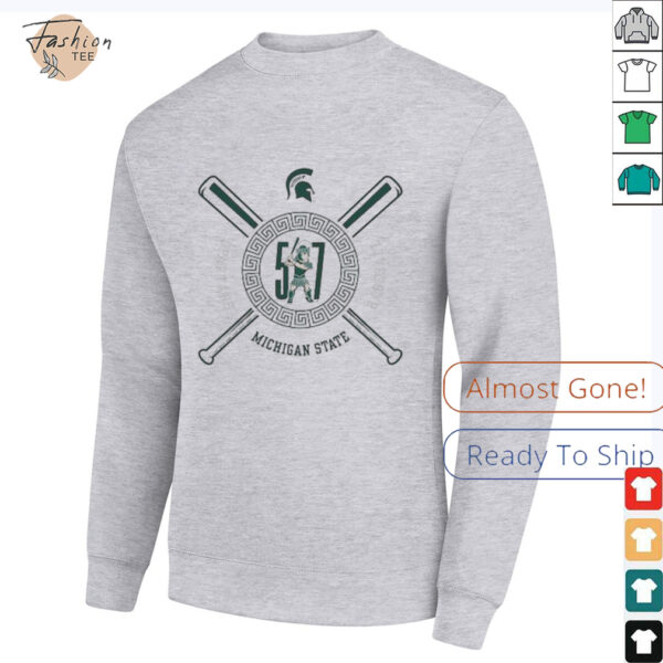 Michigan State Spartans 517 Day Baseball T Shirt