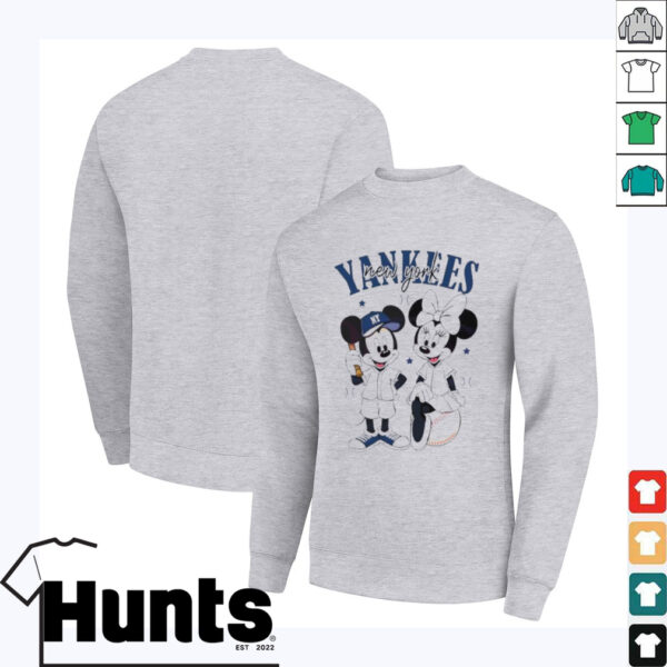 Mickey Minnie Mouse Yankees New York Baseball Disney shirt
