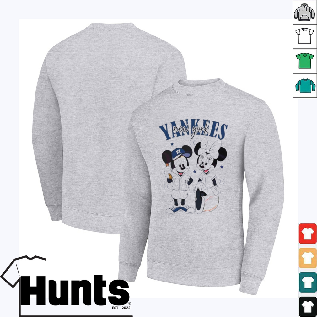 Mickey Minnie Mouse Yankees New York Baseball Disney shirt Mickey Minnie Mouse Yankees New York Baseball Disney shirt