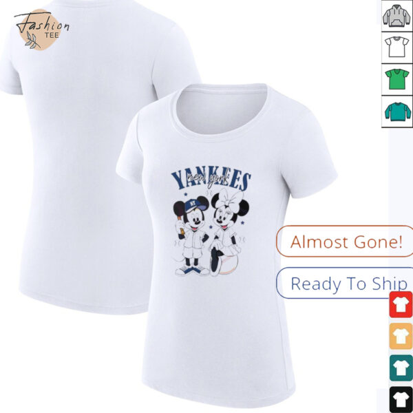 Mickey Minnie Mouse Yankees New York Baseball Disney shirt