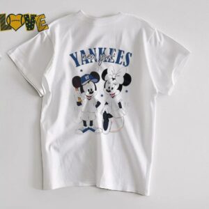 Mickey Minnie Mouse Yankees New York Baseball Disney shirt