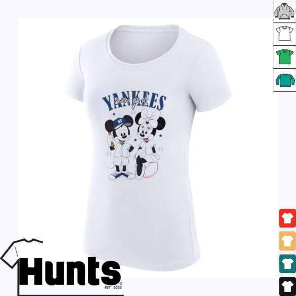 Mickey Minnie Mouse Yankees New York Baseball Disney shirt