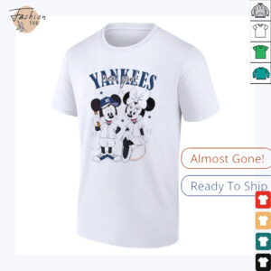 Mickey Minnie Mouse Yankees New York Baseball Disney shirt