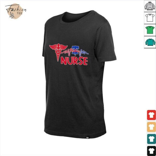 Nurse heartbeat Philadelphia Phillies baseball shirt