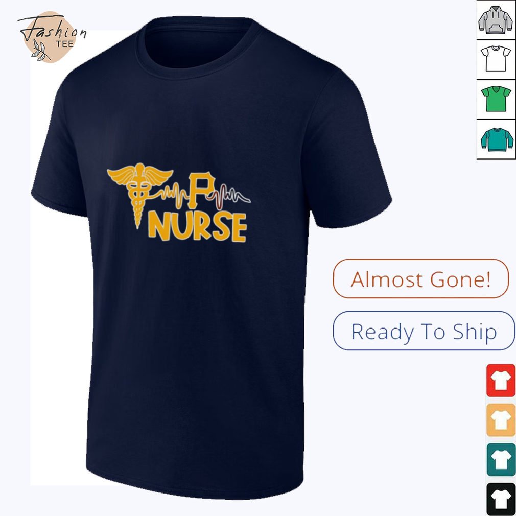 Nurse heartbeat Pittsburgh Pirates baseball shirt Nurse heartbeat Pittsburgh Pirates baseball shirt