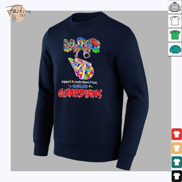 Nurse support understand love Cleveland Guardians shirt