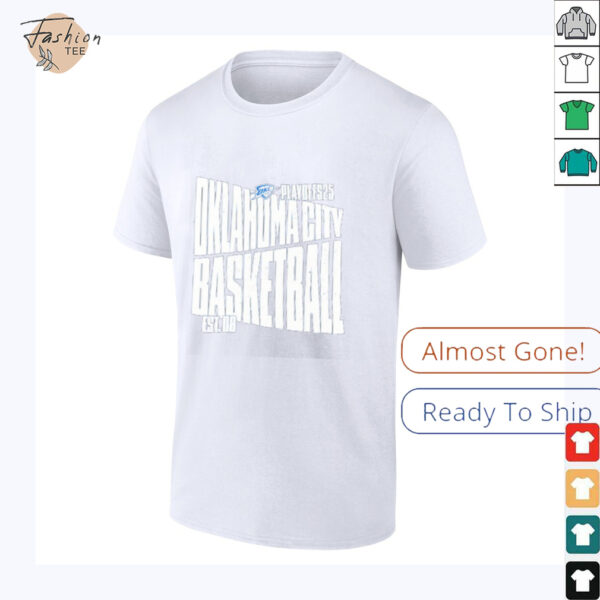 Oklahoma City Thunder basketball Playoff 2025 est 08 shirt