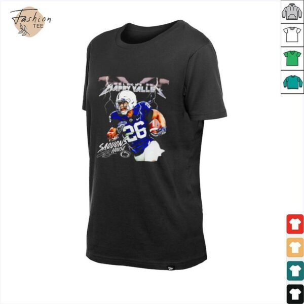 Penn State Nittany Lions Saquon Barkley house welcome to Happy Valley signature shirt