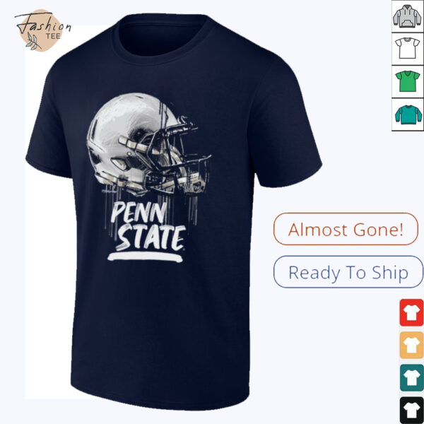 Penn State Nittany Lions Toddler Dripping Football  T Shirt