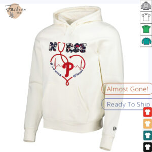 Philadelphia Phillies Nurses it’s a work of heart 2025 shirt