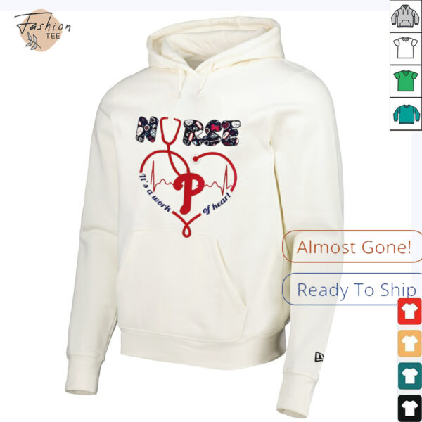 Philadelphia Phillies Nurses it’s a work of heart 2025 shirt