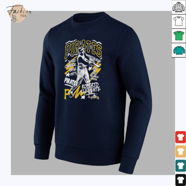 Roberto Clemente Pittsburgh Pirates 300 career baseball hits shirt