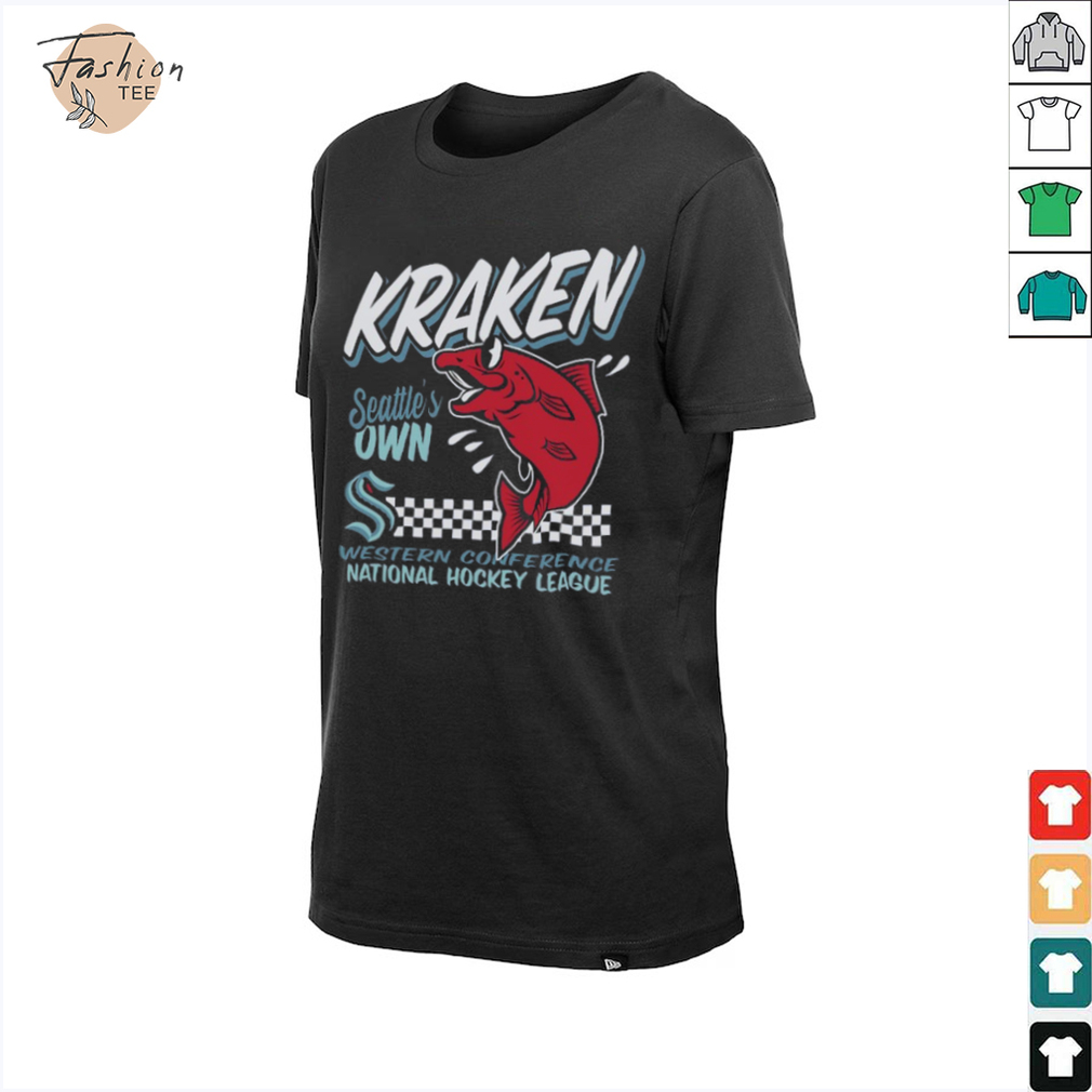Seattle Kraken Mitchell & Ness Deep Sea Local Food T Shirt Seattle Kraken Mitchell & Ness Deep Sea Local Food T Shirt