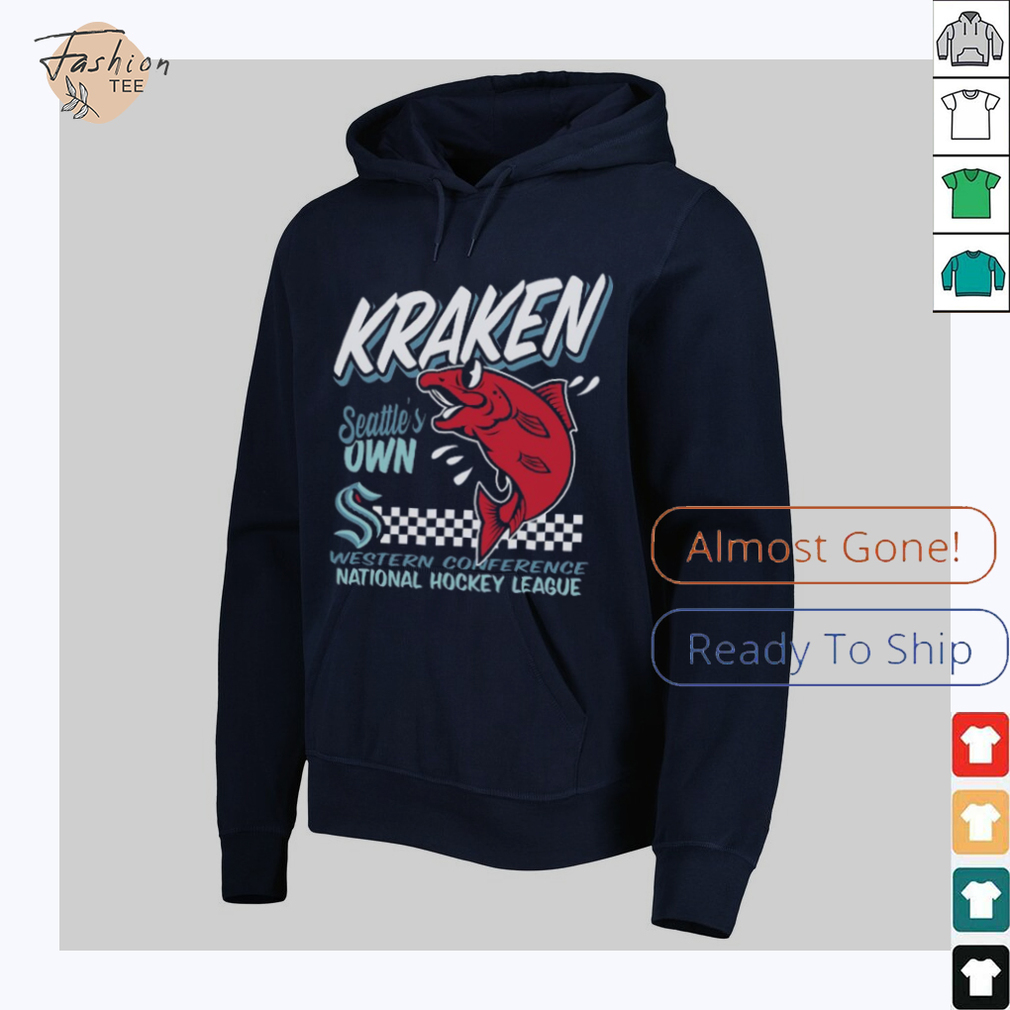 Seattle Kraken Mitchell & Ness Deep Sea Local Food T Shirt Seattle Kraken Mitchell & Ness Deep Sea Local Food T Shirt