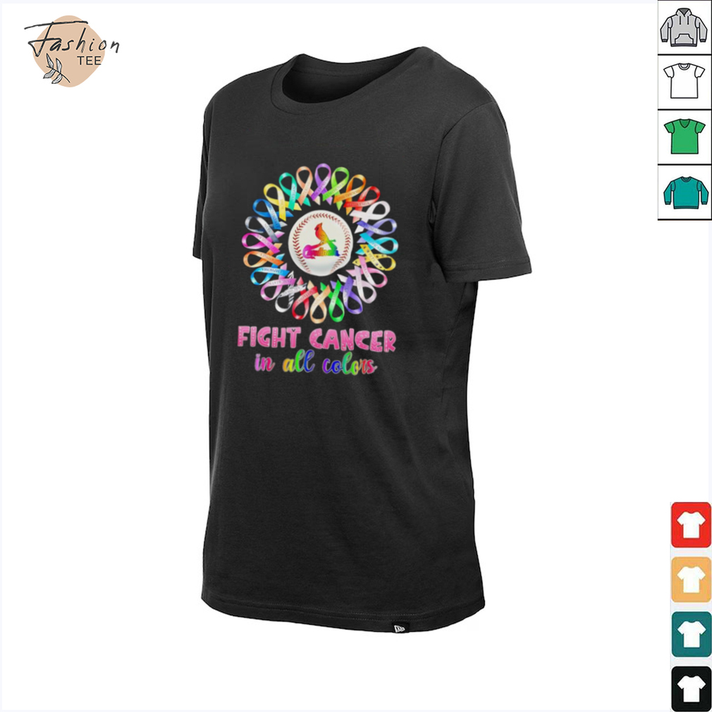 St Louis Cardinals fight cancer in all colors shirt St Louis Cardinals fight cancer in all colors shirt