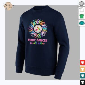 St Louis Cardinals fight cancer in all colors shirt