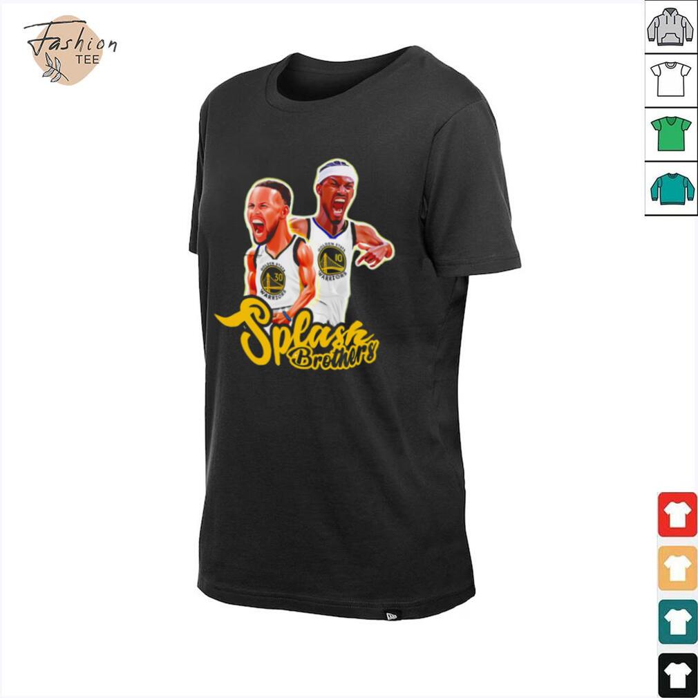 Steph Curry and Jimmy Butler Splash Brothers Warriors scream cartoon shirt Steph Curry and Jimmy Butler Splash Brothers Warriors scream cartoon shirt