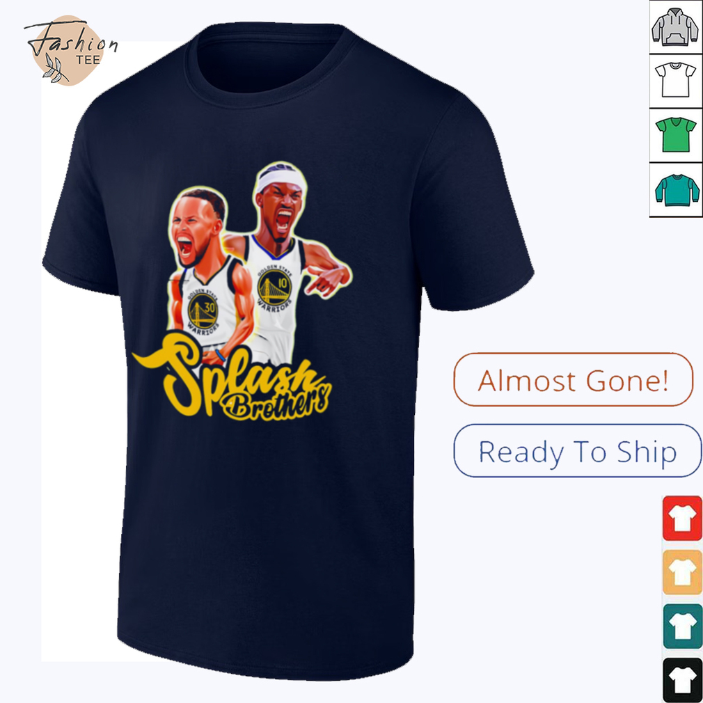 Steph Curry and Jimmy Butler Splash Brothers Warriors scream cartoon shirt Steph Curry and Jimmy Butler Splash Brothers Warriors scream cartoon shirt