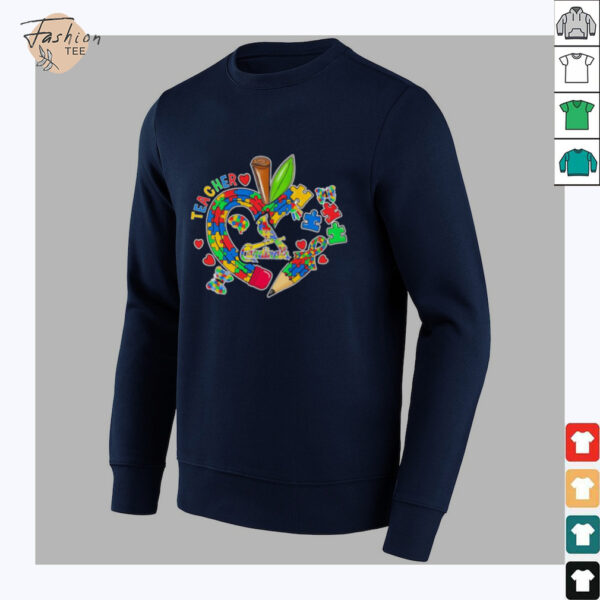 Teacher Autism apple St Louis Cardinals shirt