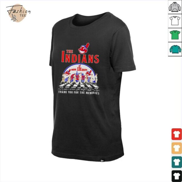 The Indians 1894 2025 Abbey Road thank you for the memories shirt