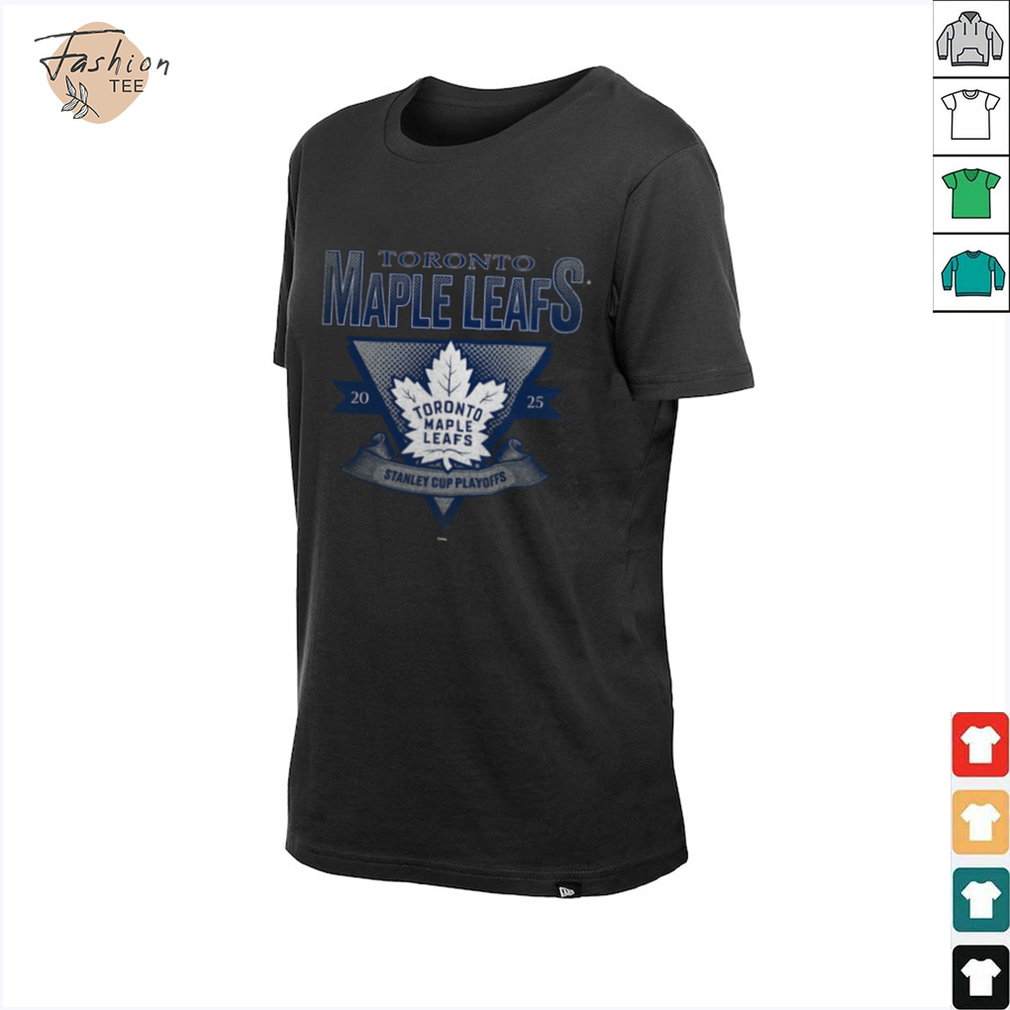 Toronto Maple Leafs Fanatics Heather Charcoal 2025 Stanley Cup Playoffs Crossbar Tri Blend T Shirt Toronto Maple Leafs Fanatics Heather Charcoal 2025 Stanley Cup Playoffs Crossbar Tri Blend T Shirt