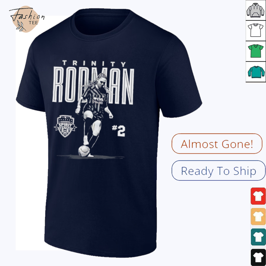 Trinity Rodman Washington Spirit bitmap shirt Trinity Rodman Washington Spirit bitmap shirt
